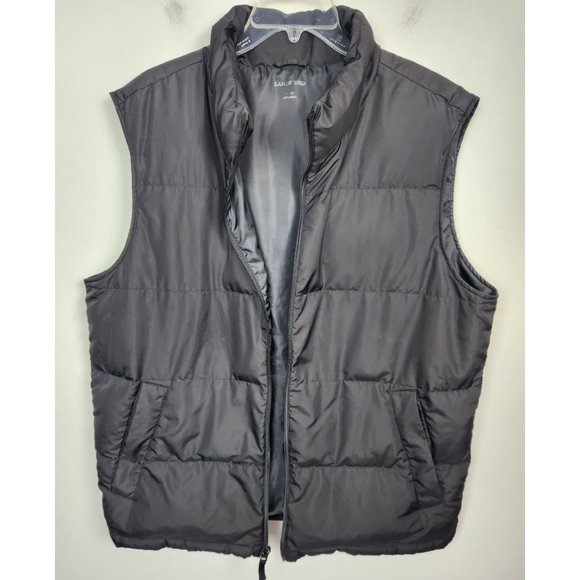 Lands' End Other - Lands' End Men's Sz. L Black Lightweight Full Zip Down Vest